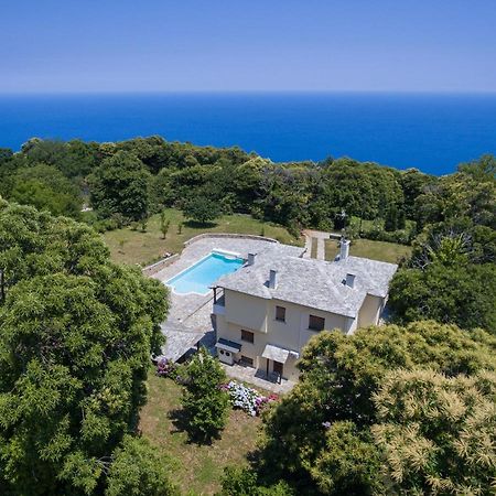 Luxury Villa With Pool In Tsagarada Exterior foto