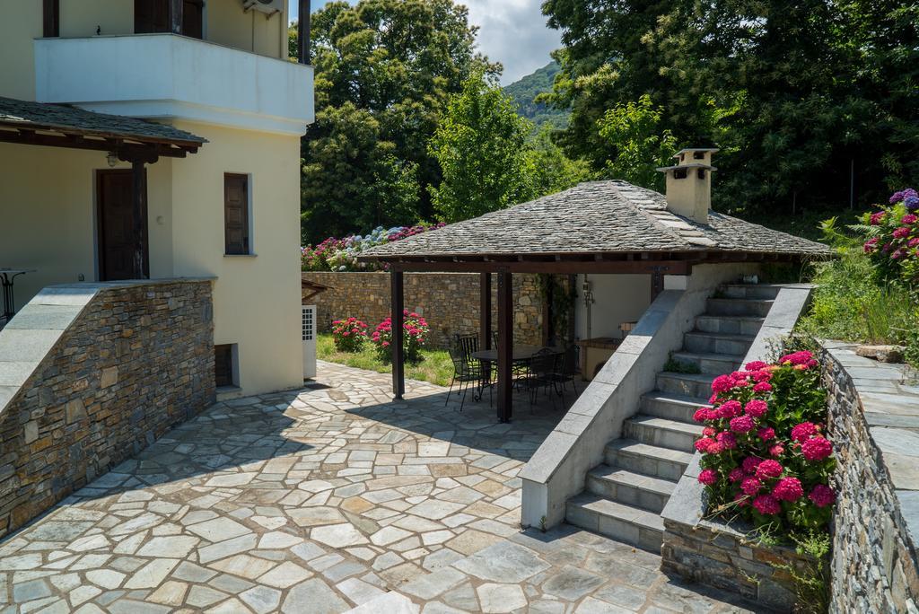 Luxury Villa With Pool In Tsagarada Exterior foto